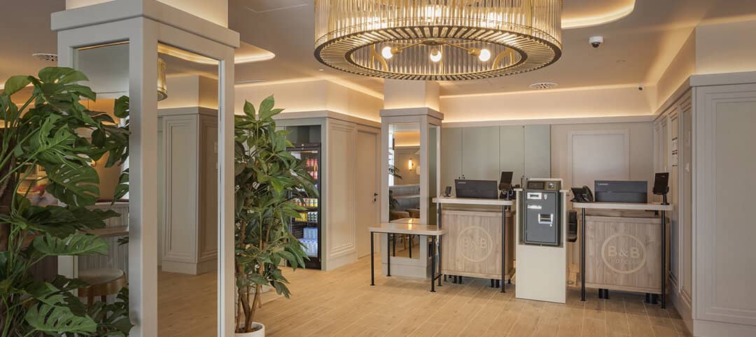 B&B Hotels lobby